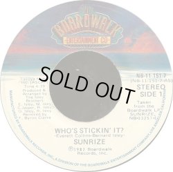 画像1: Sunrize - Who's Stickin' It ?  7"