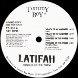 Latifah (Queen Latifah) - Wrath Of My Madness/Princess Of The Posse  12"