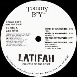 画像1: Latifah (Queen Latifah) - Wrath Of My Madness/Princess Of The Posse  12"