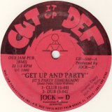 Jock-D - Get Up And Party (It's Party Time Again)/Lose Control  12"