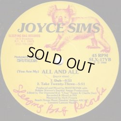 画像2: Joyce Sims - All And All  12" 