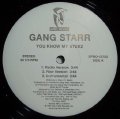 Gang Starr - You Know My Steez/So Wassup ? 12" 