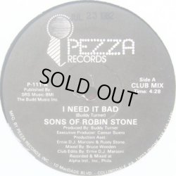 画像1: Sons Of Robin Stone - I Need It Bad  12"