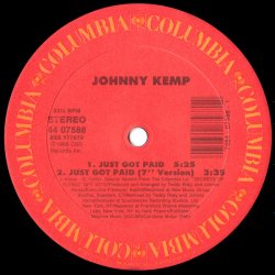 画像1: Johnny Kemp - Just Got Paid 12" 