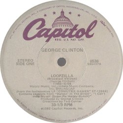 画像1: George Clinton - Loopzilla (Broadcast Version 5:58/Full Vers 8:48) 12"