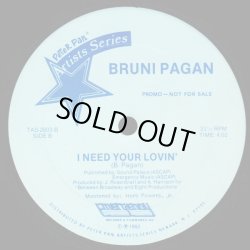 画像2: Bruni Pagan - Follow Me/I Need Your Lovin' 12" 