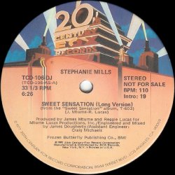 画像1: Stephanie Mills - Sweet Sensation (Long Vers Stereo/Mono)  12"