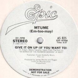 画像1: Mtume - Give It On Up (If You Want To) 6:37  12"