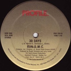 画像1: Run-D.M.C. - 30 Days  12"