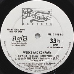 画像2: Weeks And Company - Go With The Flow  12"