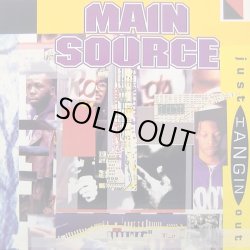 画像1: Main Source - Just Hangin' Out/Live At The Barbeque  12"