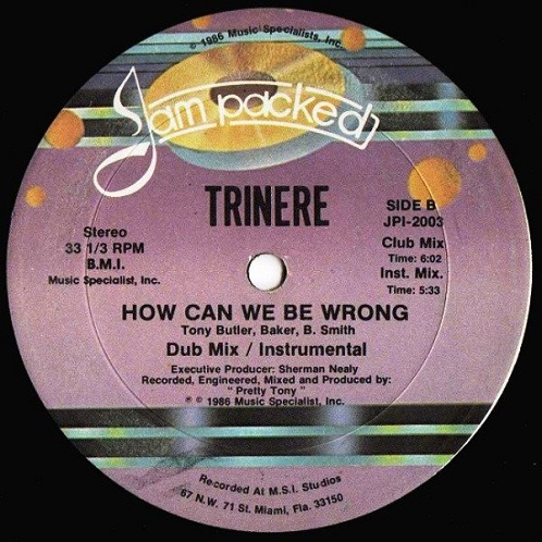 Trinere - How Can We Be Wrong 12" - Groovaholiks Records