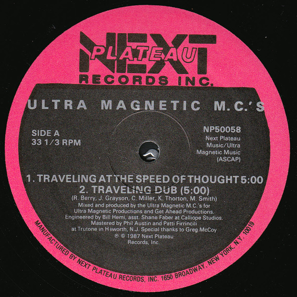 Ultra Magnetic M.C.'s - Traveling At The Speed Of Thought/M.C.'s Ultra ...