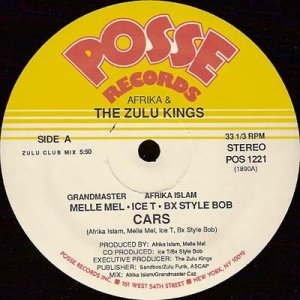 画像: Afrika & The Zulu Kings - Cars  12"