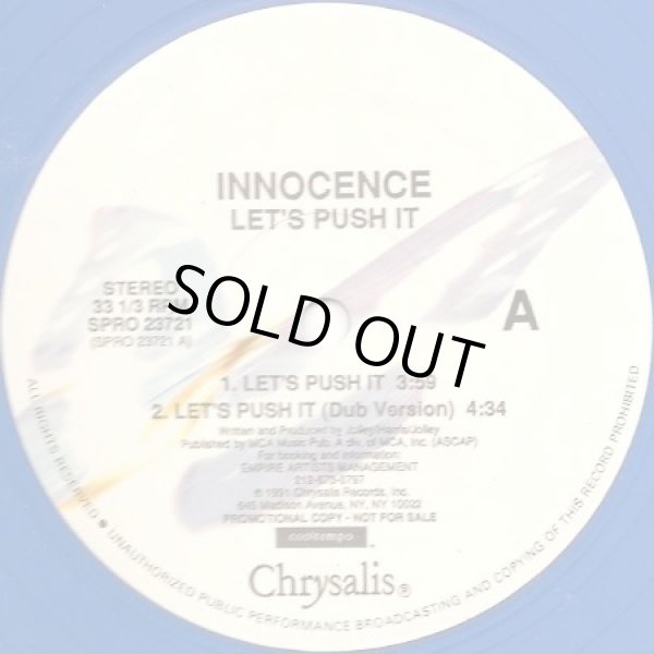 画像1: Innocence - Let's Push It  12"