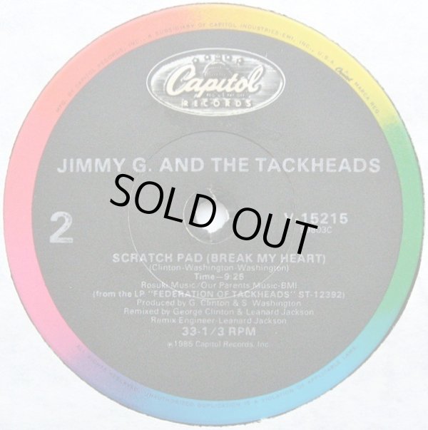 画像2: Jimmy G And The Tackheads - Break My Heart  12"