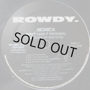 画像: Monica - Don't Take It Personal (Remixes)  12"