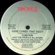 画像2: Pumpkin And The Profile All-Stars  -  Here Comes That Beat !  12"