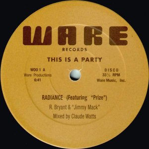 画像: Radiance - This Is A Party/The "Micstro"  12" 