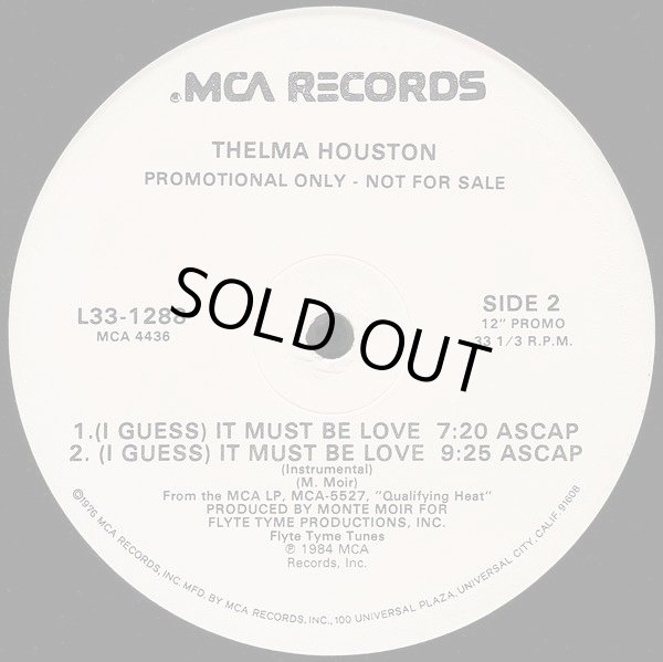 画像2: Thelma Houston - (I Guess) It Must Be Love (3:59/7:20/9:25)  12"