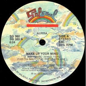 画像: Aurra - Make Up Your Mind  12"  