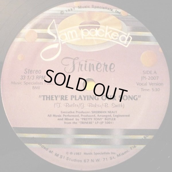 画像1: Trinere - They're Playing Our Song  12"