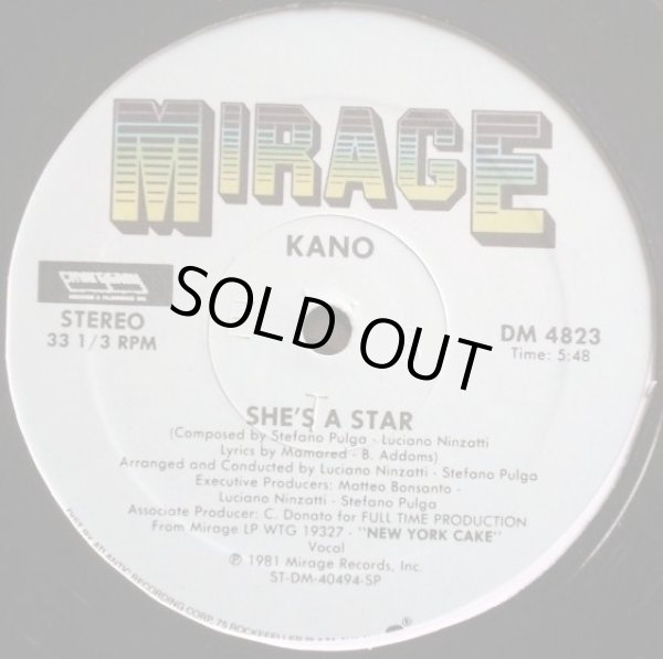 画像2: Kano - Can't Hold Back (Your Loving)/She's A Star  12"