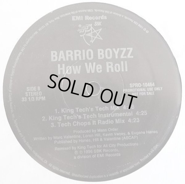 画像3: Barrio Boyzz - How We Roll (6Vers Remixes)  12"