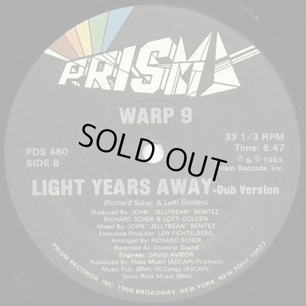 画像3: Warp 9 - Light Years Away  12"