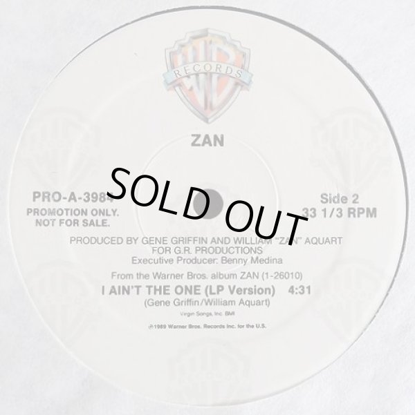 画像2: Zan - I Ain't The One (LP Vers 4:31)  12"