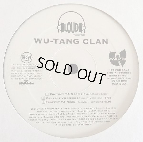 画像1: Wu-Tang Clan - Protect Ya Neck/Tearz  12"