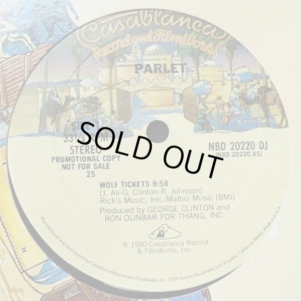 画像1: Parlet - Wolf Tickets/Help From My Friends  12" 