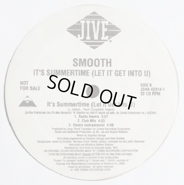 画像3: Smooth - It's Summertime  12"