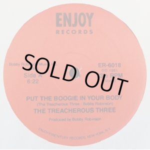 画像: The Treacherous Three - Put The Boogie In Your Body  12" 