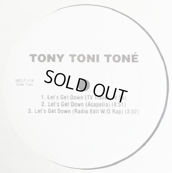 画像2: Tony！Toni！Toné！ - Let's Get Down  12"