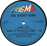 画像: Big Daddy Kane - Raw/Word To The Mother (Land)  12"