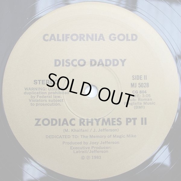 画像2: Disco Daddy - Zodiac Rhymes  12"