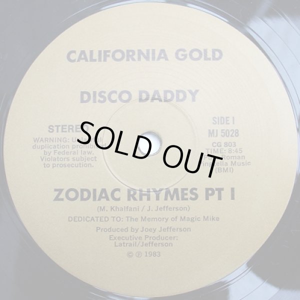 画像1: Disco Daddy - Zodiac Rhymes  12"