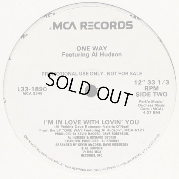 画像2: One Way - Pop It/I'm In Love With Lovin' You  12"