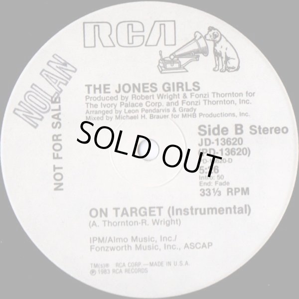 画像2: The Jones Girls - On Target (4:50/Inst 5:26)  12"