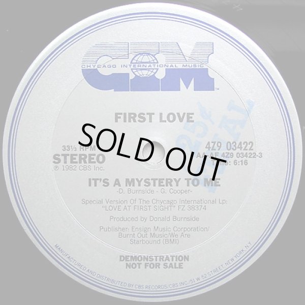 画像1: First Love - It's A Mystery To Me/My First Love  12" 