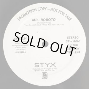 画像: Styx - Mr. Roboto  12"