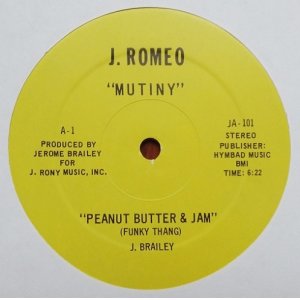 画像: Mutiny - Peanut Butter And Jam (Funky Thang)  12" 