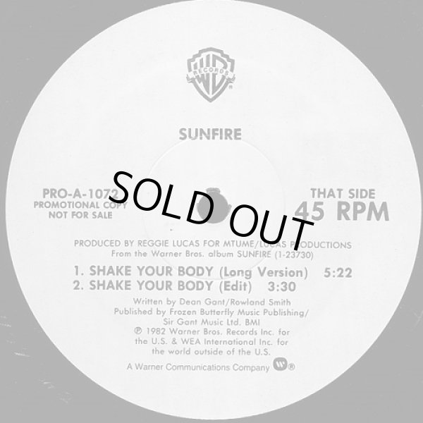 画像4: Yaz/Sunfire - Don't Go/Bring Your Love Down/Bad Connection/Shake Your Body  12"