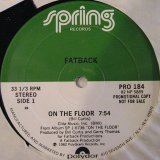 画像: Fatback - On The Floor  12" 