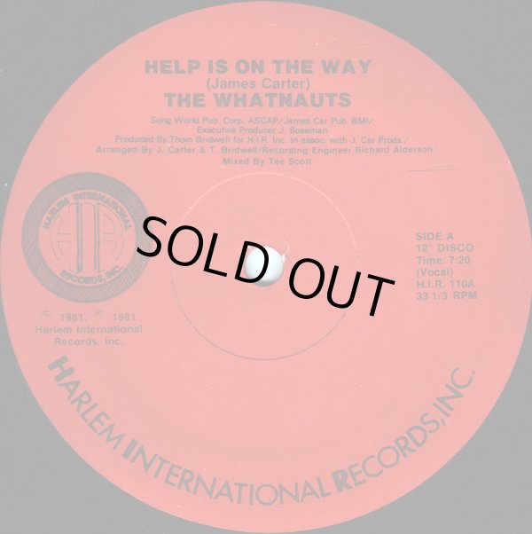 画像1: The Whatnauts - Help Is On The Way  12"