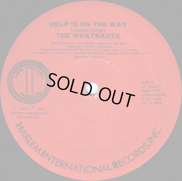 画像2: The Whatnauts - Help Is On The Way  12"