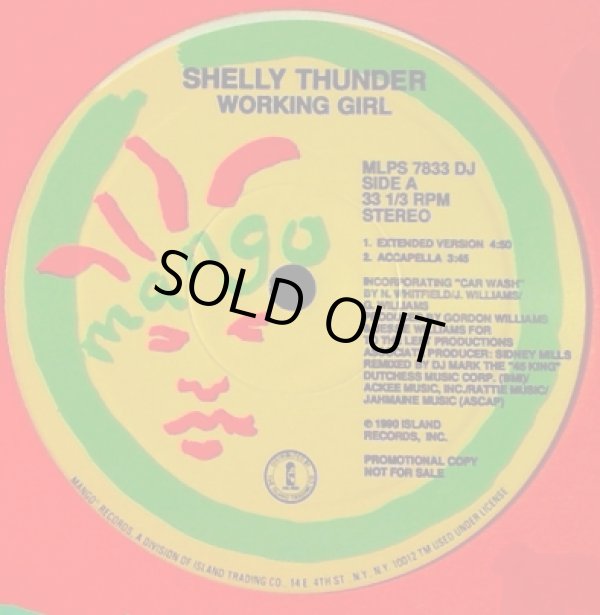 画像1: Shelly Thunder - Working Girl  12"