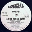 画像1: Warp 9 - Light Years Away (Long 5:09/Short 4:35)  12"