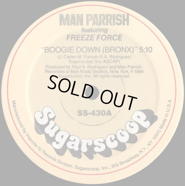 画像1: Man Parrish featuring Freeze Force  - Boogie Down (Bronx)  12"